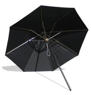 Valet Umbrella Black with 2-Year Fade Resistance