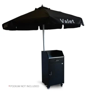 Black Valet Flap Umbrella