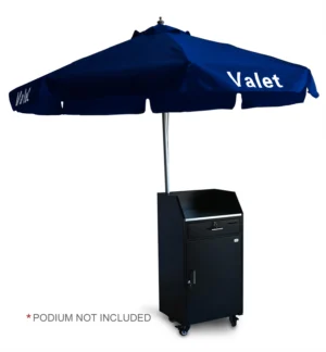 Blue Valet Flap Umbrella