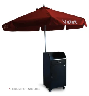 Maroon Valet Flap Umbrella