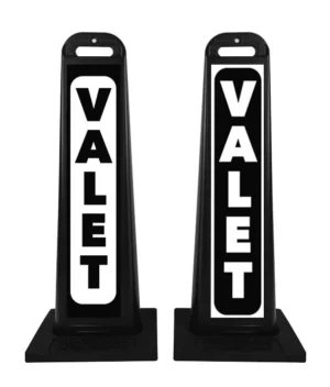 Delineator Sign Style "Valet"